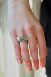 Swivel Ring picto mit Golden stern