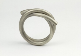 Knoten Schmuck zilveren ring