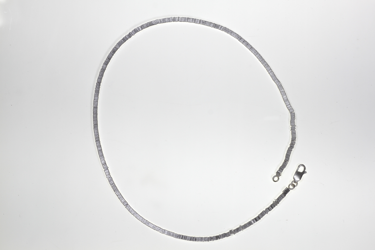 Tezer zilveren ketting