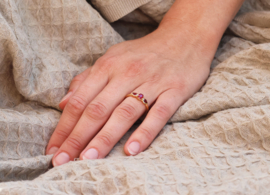 Ruby ring Goldline