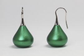 Madonna earrings (green)