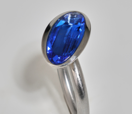 Swivel ring step blauw