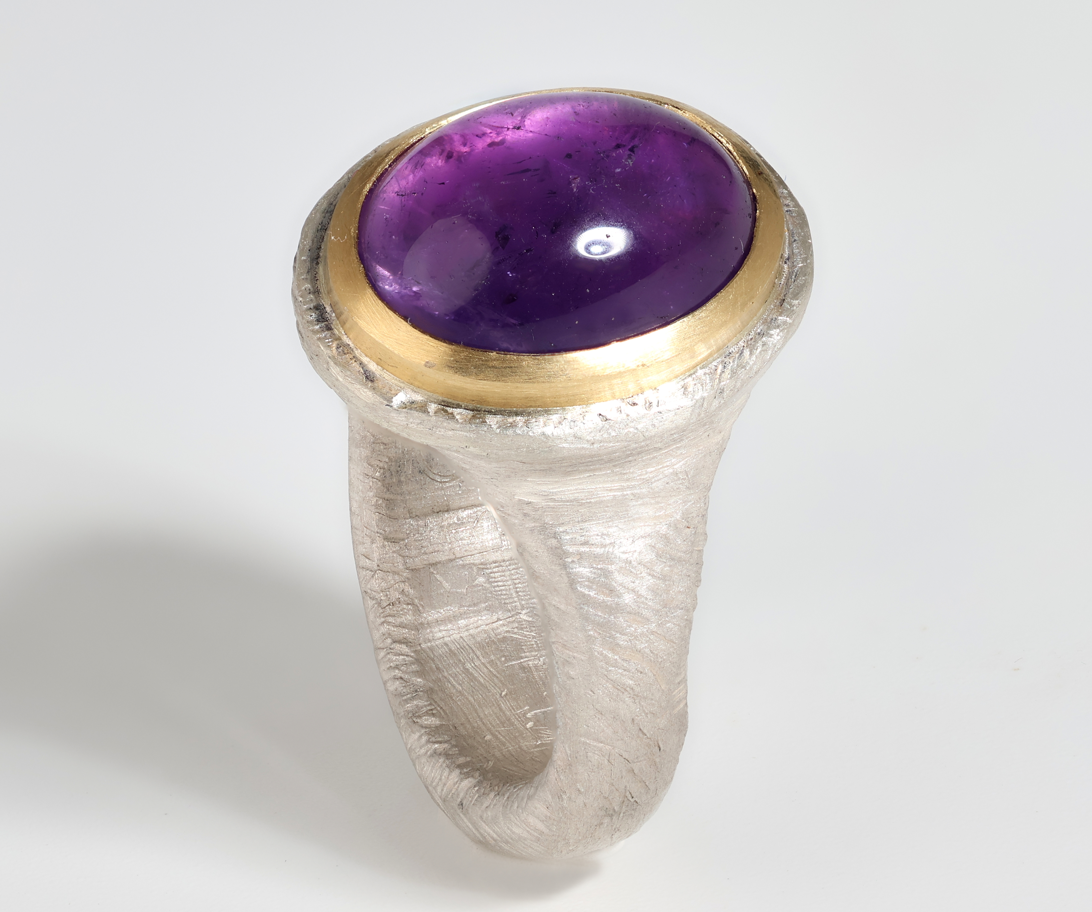 Cleopatra ring met amethist
