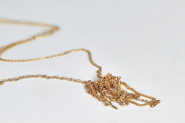 Gouden ketting met kettingen