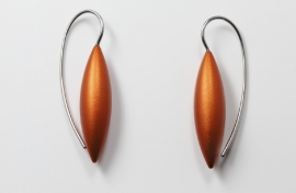 Tulp earrings ( orange)