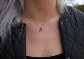 Katinka Neuner gouden schelp hanger (alikruik)