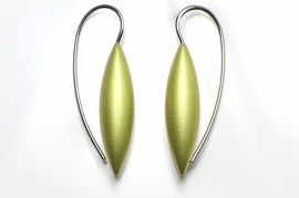 Tulp earrings (lemon yellow)