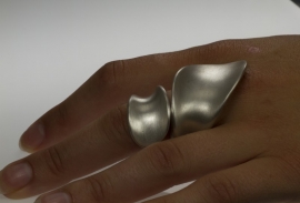 Ursula zilveren ring