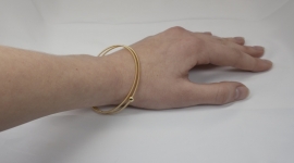 Niessing Colette bracelet yellow gold double