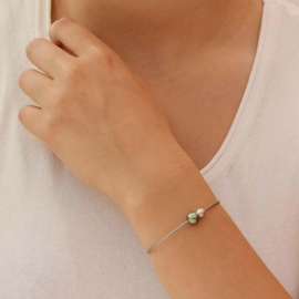 Eva Strepp Armband mit Tahiti Perle Stahl