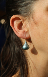Madonna earrings (ice blue)