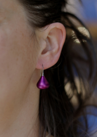 Madonna earrings (purple)