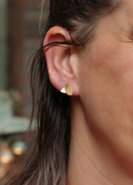 Cardillac oorknopjes geelgoud