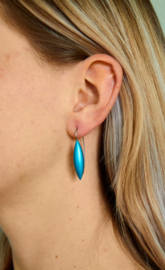 Tulp earrings (turquoise)