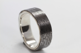 Martin Steinhorst damast ring "kleines feines"