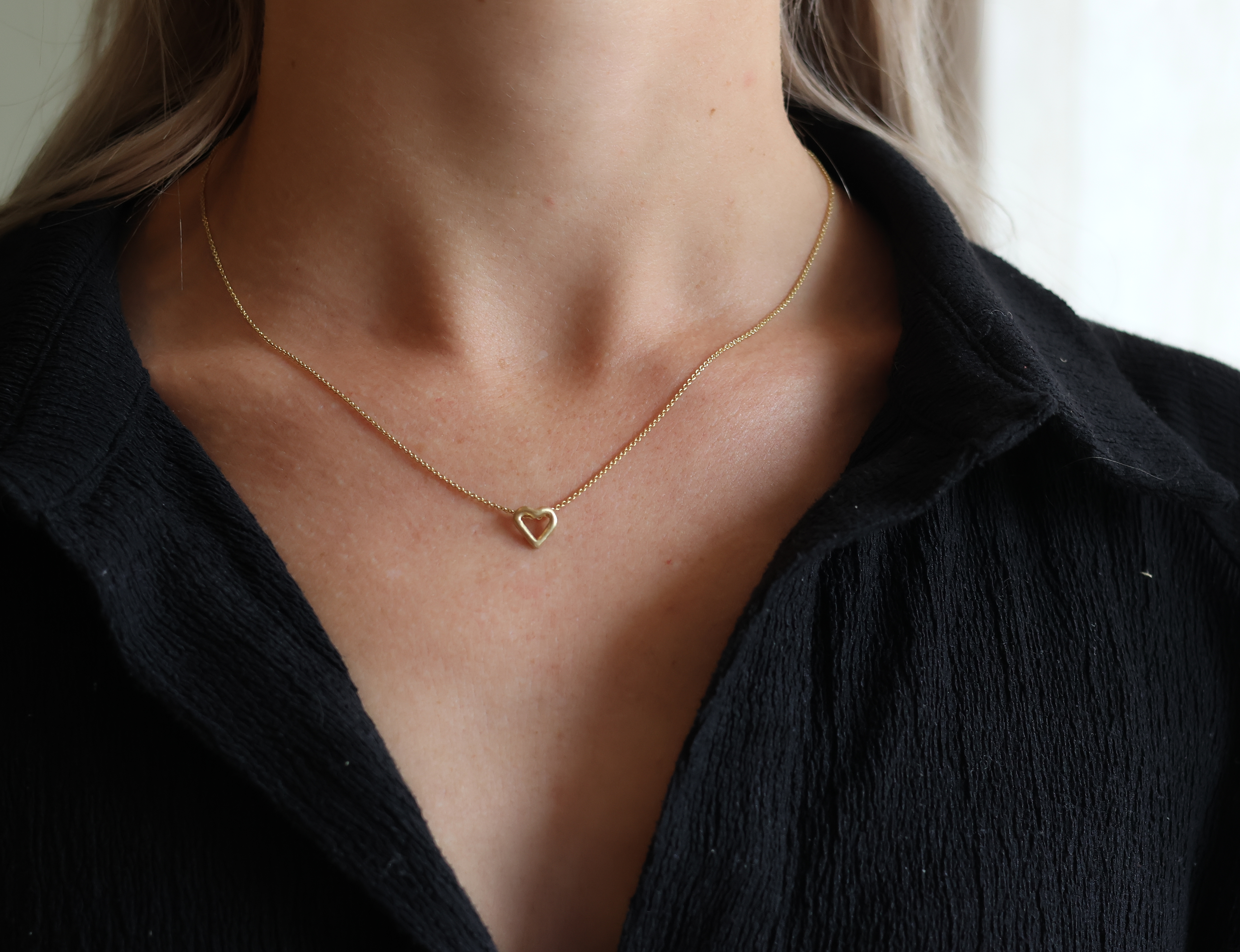 Dripping art gouden hart klein