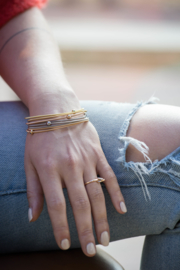 Niessing Colette armband geelgoud 3 dubbel