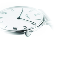 Ole Mathiesen horloge 28 mm zilveren wijzerplaat (OM.33.QCL)