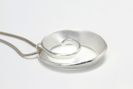 Zilveren hanger van Tezer ( groot )