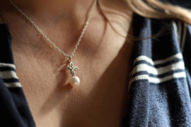 Brigitte Adoplh silver pendant with pearl