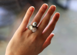 Swivel Ring picto mit Silberen stern