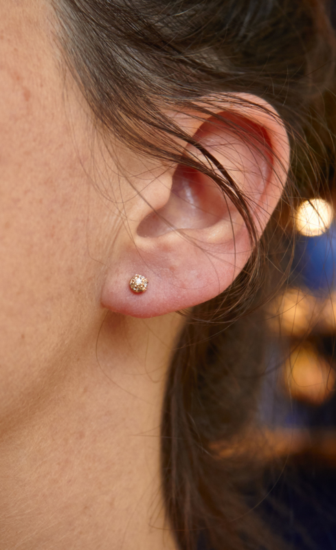 Rustiek operatie Aan het leren Oliver Schmidt diamanten oorstekers | Oorsieraden op het oor ( knopjes ) |  Goldline