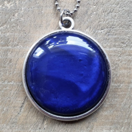 Ketting/Bedel Kobalt Blauw  [7145]