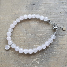 Rose quartz Armband  [1421]