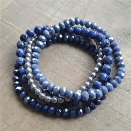 Ketting Denimblue Elegance  [7114]