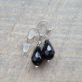 Crystal Black Drops 10 mm  [8163]