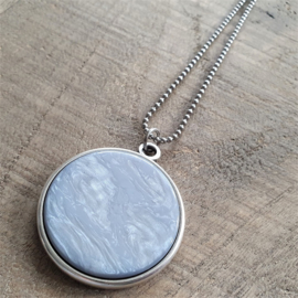 Ketting/Bedel XXL Levendig Poederblauw  [2909]