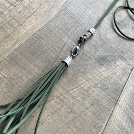 Clip On Ketting Special Cactusgroen  [7068]