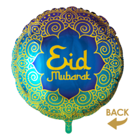 Foilballoon Round 18” – Eid Mubarak
