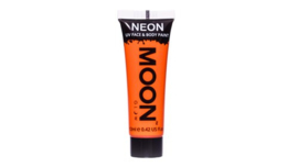 Neon UV face & body paint 12ml intense orange