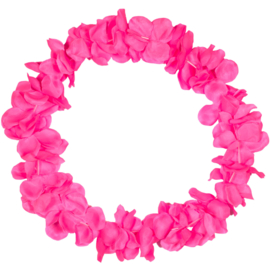 Hawai krans neon roze