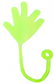 Kleefhandje - Plakhandje - Sticky Hand (diverse kleuren)