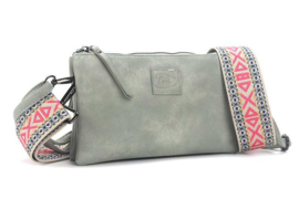 Schoudertasje / crossbody Castel Groen