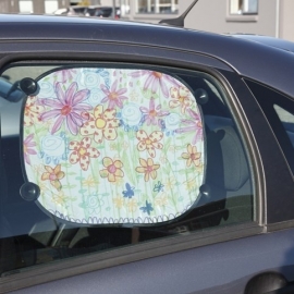 Zonneschermen Auto, 44x35 cm, 2stuks
