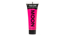 Neon UV face & body paint 12ml intense pink