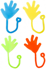 Kleefhandje - Plakhandje - Sticky Hand (diverse kleuren)