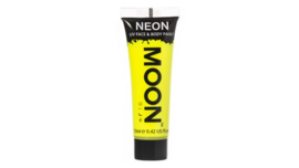 Neon UV face & body paint 12ml intense yellow
