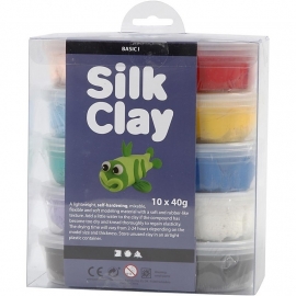 Silk Clay Basis 1 (10 kleuren)