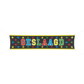 Geslaagd Spandoek Prismatic - 180x40cm