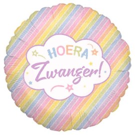 FOLIEBALLON Hoera Zwanger