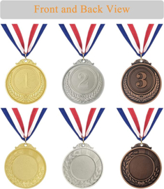 Medailles set van 3