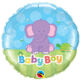 FOLIEBALLON Baby Boy Elephant