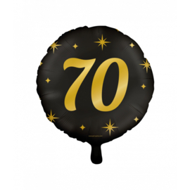 70 jaar Classy party foil