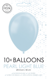 BALLONNEN 12″ PAREL LICHTBLAUW