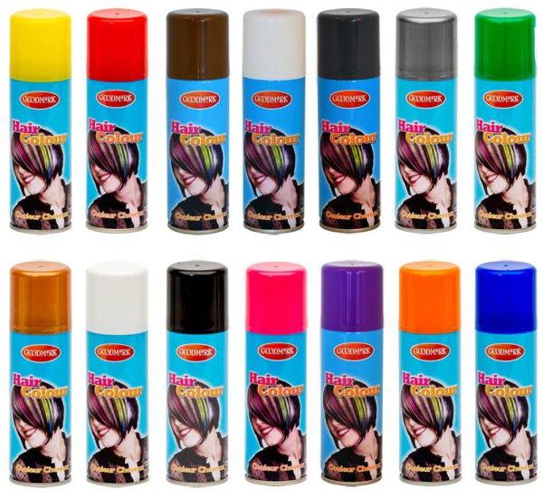 Haarspray (diverse kleuren)  (125ml)