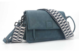 Schoudertasje Elba Blauw